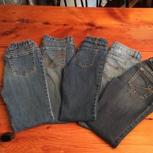 5 Pair of Girls Jeans size 10